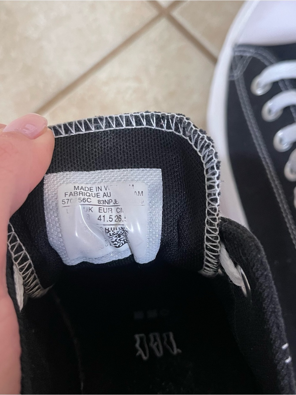 Converse Chuck Taylor All Star Move Platform Womens Sneakers Sz 10 BLACK 570256C - Picture 8 of 9
